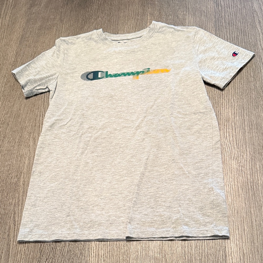 Champion Light Gray Short Sleeve Tee